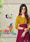 Kinti Carnival 2 Fancy Flair Block Regular Wear Anarkali Printed Kurtis Collection