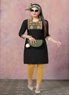 Kinti Crayons Casual Wear Silk Embroidery Ethnic Wear Kurti Collection