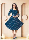 Kinti Girishma 1 Rayon Printed Regular Wear Anarakli Kurti Collection