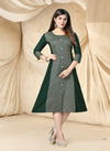 Kinti Ikkat 6 Ethnic Wear Printed Handloom Anarklai Latest Kurti Collection