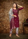 Kinti Miss India Festive Wear Rayon Top Pent And Dupatta Ready Made Collection
