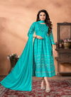 Kinti Nazakat 6 Rayon Embroidery Ethnic Wear Printed Kurti With Dupatta Collection