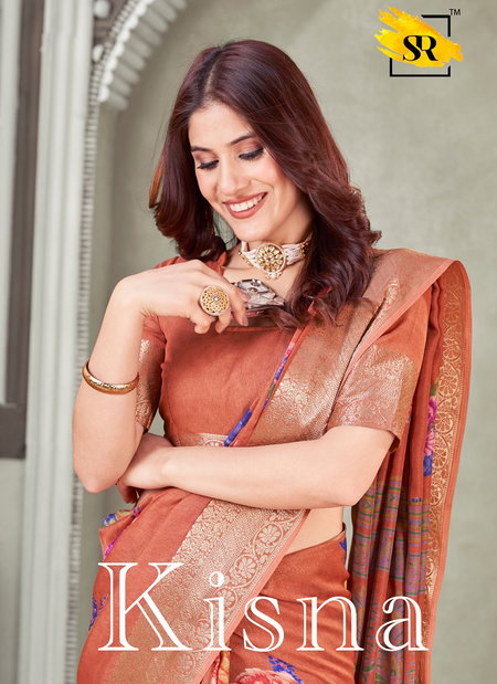 Kisna By Sr Soft Weaving Jacquard Designer Sarees Orders In India

