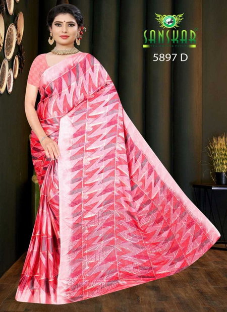Kitkat Vol 5 By Sanskar Fancy Regular Wear Saree Wholesale Market In Surat