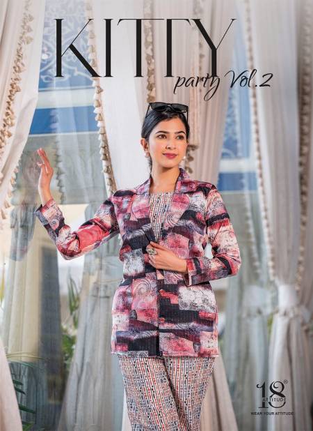 Kitty Party Vol 2 By 18 Attitude Summer Special Cots Cord Set Western Clothing Suppliers In India