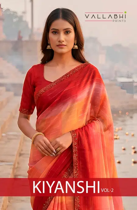 Kiyanshi Vol 2 By Vallabhi Nc Satin Printed Daily Wear Saree Wholesale Online