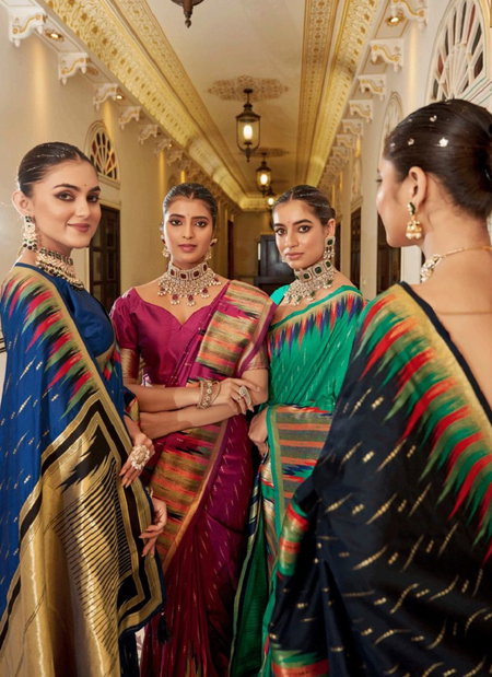 KL Varkala 1413A to 1413F Designer Silk Sarees Wholesale Shop In Surat