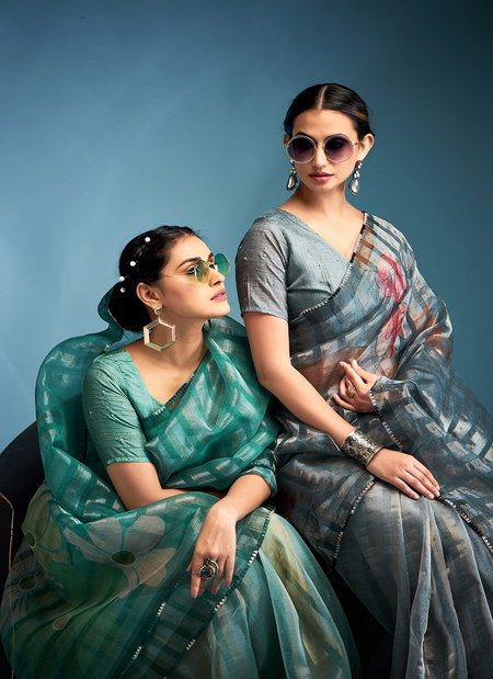 Klanjali By Kala Jamun Tissue Silk Designer Saree Exporters In India