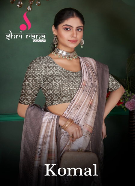 Komal By Src Silk Weaving Digital Printed Sarees Orders In India