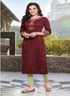 Koodee Kanika 1 New Exclusive Wear Viscose Designer Latest Kurti Collection