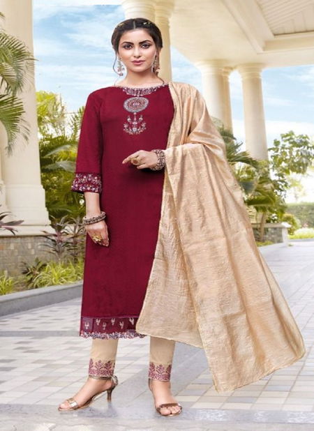 Koodee Sargun 1 New Fancy Exclusive Wear Designer Kurti Pant With Dupatta Collection Catalog