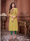 Koodee Veer 4 Fancy Party Wear Viscose Embroidery Khatli Work Designer Kurti Collection