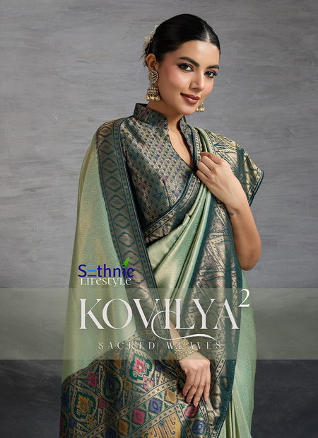 Koviliya 2 By Sethnic Kanjivaram Silk Wedding Wear Saree Wholesale Price In Surat
