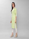 Krisha 223 Fancy Ethnic Wear Straight Cut South Cotton Kurti Collection