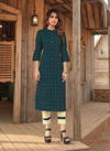 Krisha Siyara Latest Feavy Ethnic Wear Rayon Kurti With Pant Collection