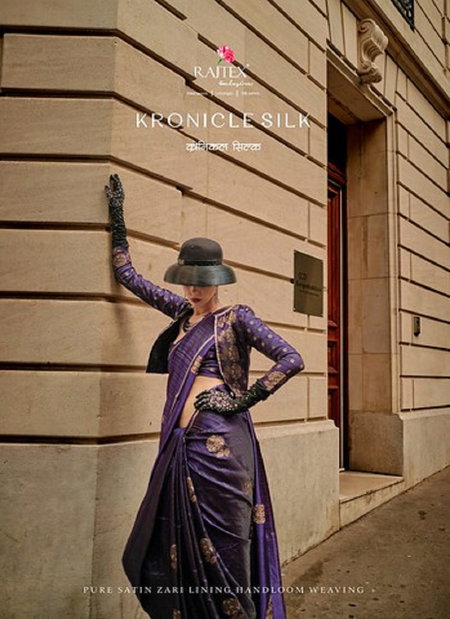 Kronicle Silk By Rajtex Satin Party Wear Saree Wholesale Shop In Surat