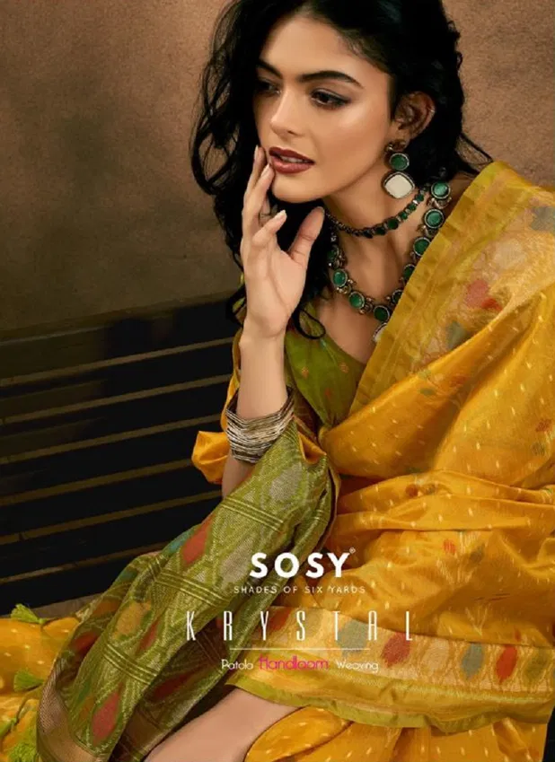 Krystal By Sosy Handloom Weaving Silk Sarees Suppliers In India