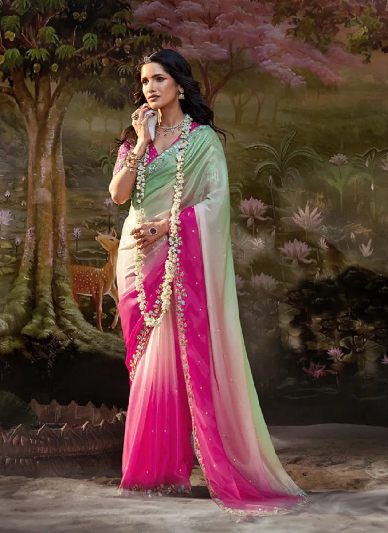 KS 5348 By Kimora Fancy Designer Saree Wholesale Shop In India Catalog