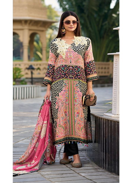 Kt 114 By Shree Fabs Maslin Digital Printed Salwar Suits Exporters In India