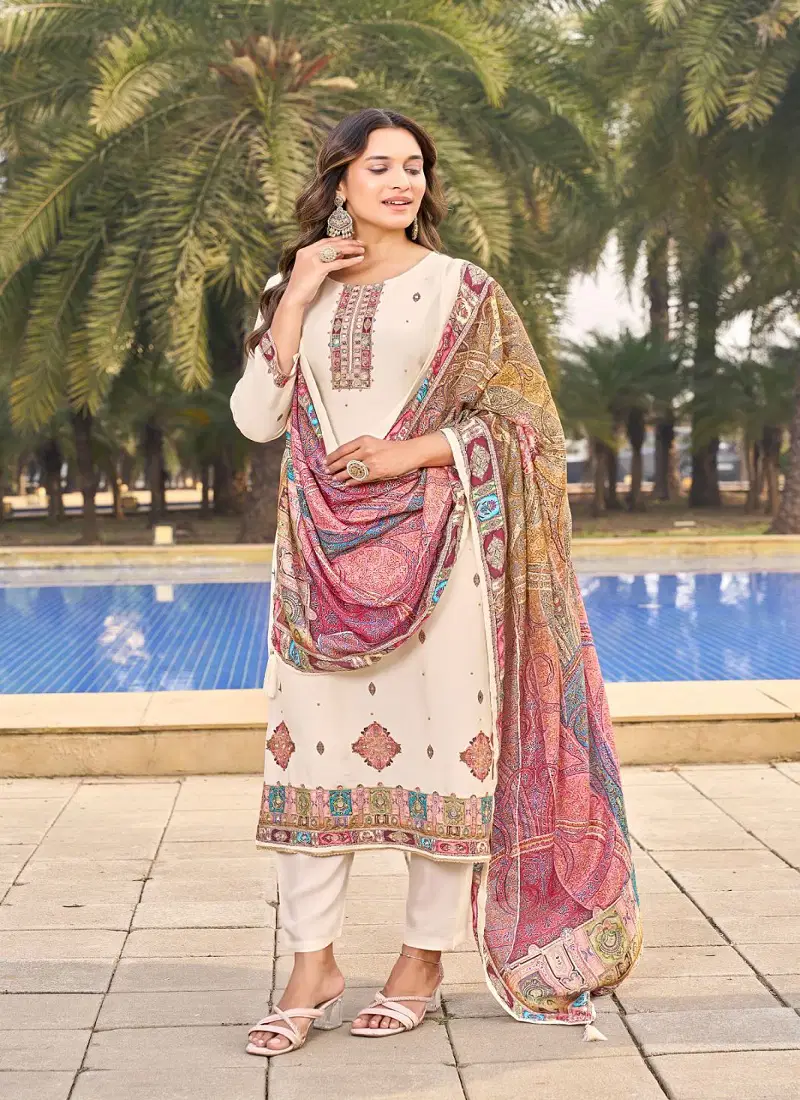 Kt 143 By Shree Fabs Viscose Digital Printed Salwar Suits Orders In India Catalog