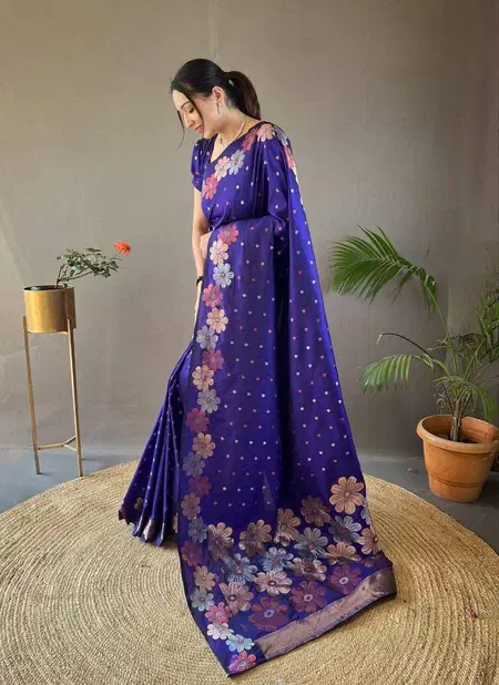 KT 158 Designer Banarasi Soft Silk Occasion Wear Saree Suppliers In India Catalog