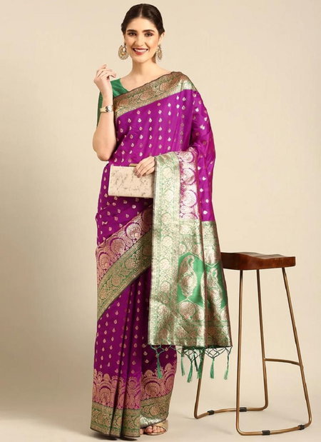Kt 96 Banarasi Soft Silk  Wholesale Saree Suppliers in Mumbai