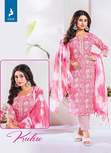 Kuhu By Kaya Cotton Printed Readymade Dress Wholesale Market In Surat
