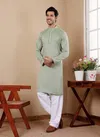 Rw Viscose Chikankari Work Kurta Pyjama Wholesale Suppliers In Mumbai