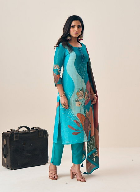Label Khoj Tissue Shimmer Kurti With Bottom Dupatta Wholesale Market In Surat
