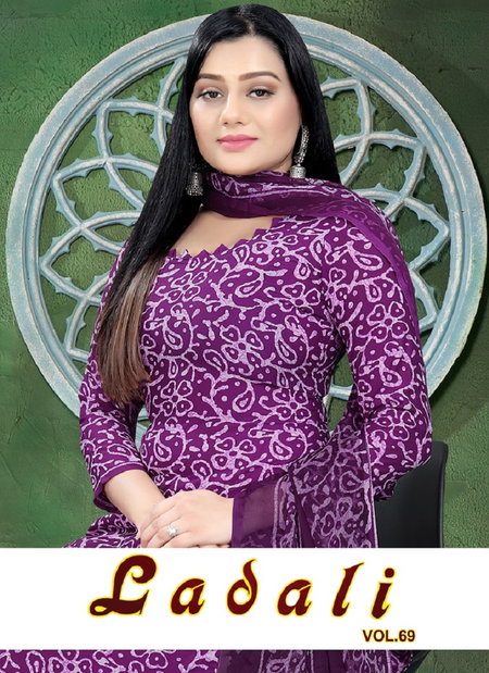 Ladali Vol 69 By Synthetic Printed Dress Material Wholesale Clothing Suppliers In India