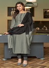 Ladies Flavour Copper Stone 5 Exclusive Designer Viscose With Embroidery With Khatli Work Readymade Collection
