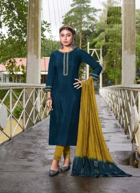  Ladies Flavour Safar New Fancy Festive Wear Kurti With Bottom Dupatta Collection 