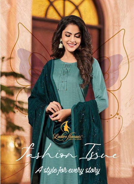 Ladies Flavour Shehnaz Vol 4 Heavy Rayon Kurti With Bottom Dupatta
 Catalog