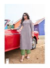 Ladyview Misty 2 Heavy Fancy Wear Rayon Embroidery Kurti With Bottom Collection