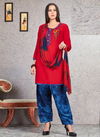 Lagan Latest Designer Regular Wear Rayon Printed Ready Made Collection
