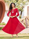 LAHARIYA VOL 5 BLUE HILLS RAYON WESTERN WEAR WHOLESALE GOWN CATALOG