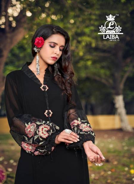 Laiba Am 73 Latest fancy Designer Heavy Ethnic Wear Georgette  Readymade Collection
 Catalog