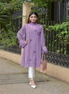Laiba Am 94 Blushing Beauty Fancy Stylish Designer Georgette Wear Top With Bottom Collection
