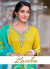 Lamha By Wooglee Rayon Weaving Designer Kurti With Bottom Dupatta Exporters In India