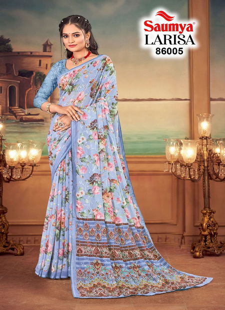 Larisa By Saumya Printed Weightless Bulk Saree Orders In India Catalog