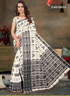 Latest Collection of Designer Printed Poly Cotton Saree  