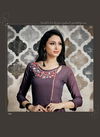 Latest Designer Heavy Cotton Party Wear Selfie Kurti Collection With Embroidery Work 
