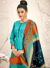 Latest Designer Printed Soft Cotton Dress Material With Cotton Dupatta