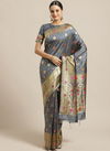 Latest Festival Wear Designer Printed Silk Saree Collection 