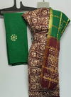 Latest Pure Cotton Bandhani Print Dress Material Collection 