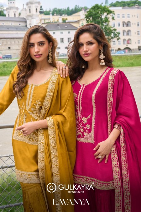 Lavanya By Gulkayra Real Silk Embroidery Readymade Suits