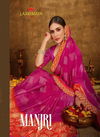 LAXMIMAYA MANJRI Latest Fancy Casual Wear Designer China Chiffon printed Saree Collection