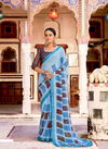 Laxminam Kajal Casual Daily Wear Georgette Printed Designer Saree Collection
