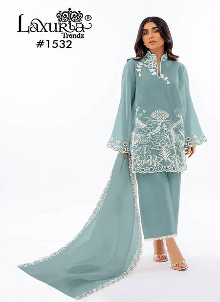 Laxuria Trendz 1532 Tunic Online Kurti With Bottom Dupatta Wholesale
