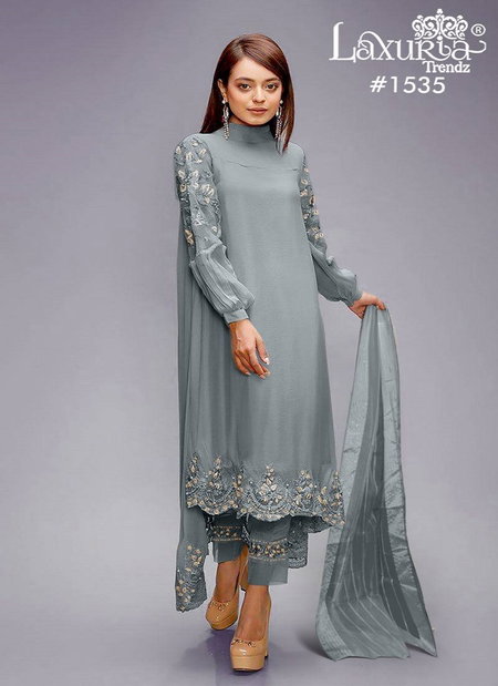 Laxuria Trendz 1535 Tunic Kurti With Bottom Dupatta Suppliers In India